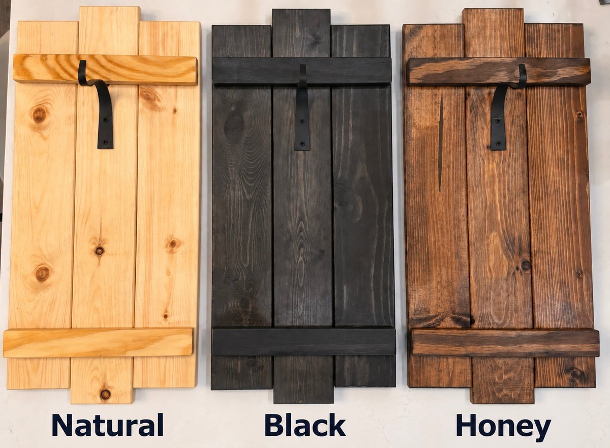 Large Rustic Handmade Wood Wall Sconces (Pair) with Lantern Hook, Lantern and Candle Decor Options