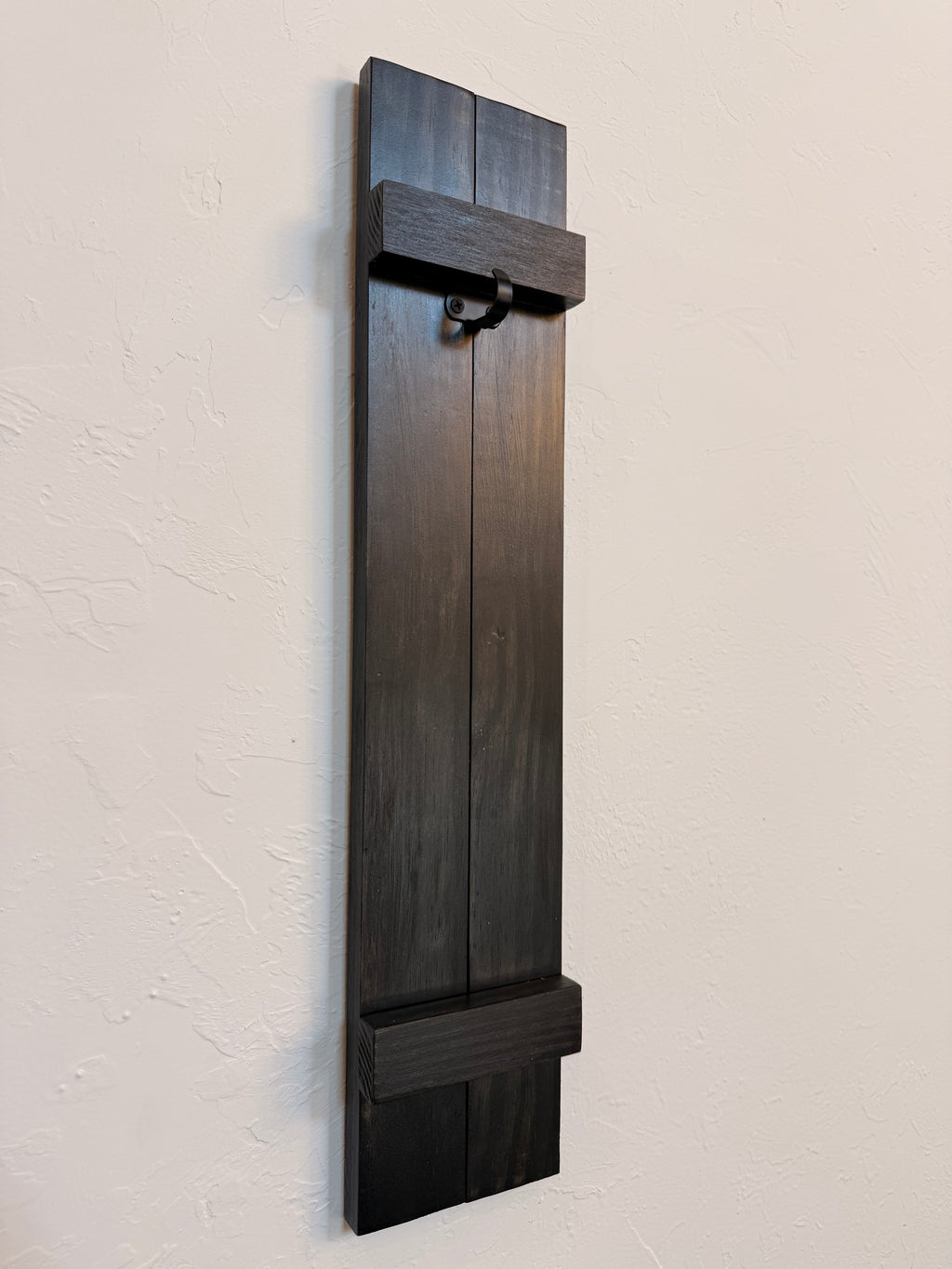 Rustic Handmade Wood Wall Sconces (Pair) with Lantern Hook, Lantern and Candle Decor Options